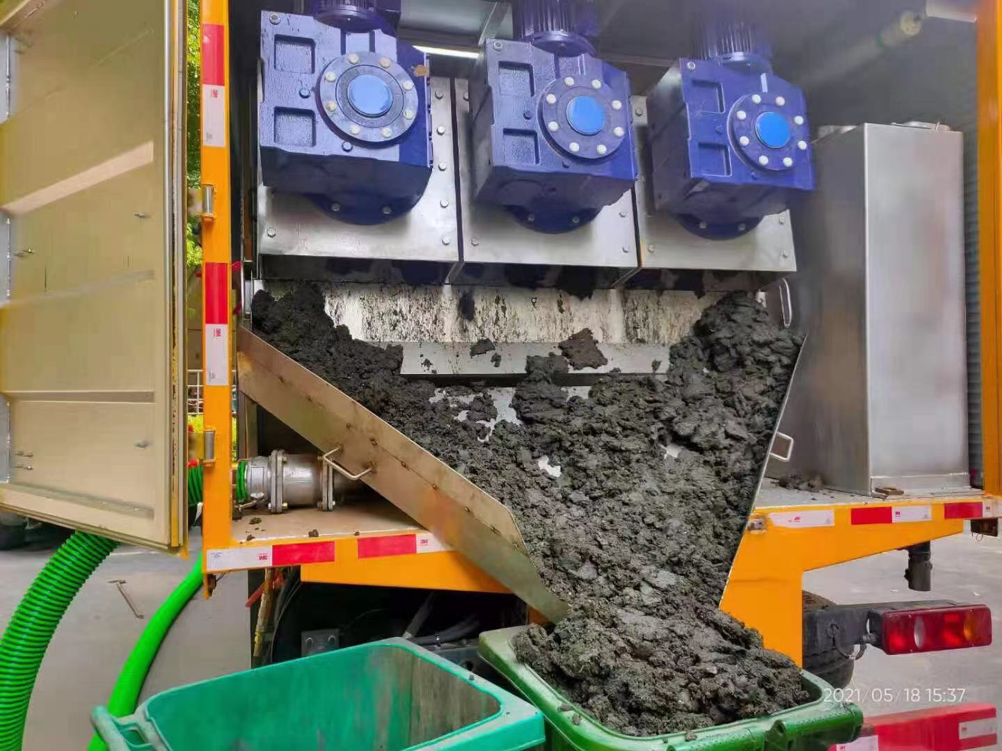 含山化粪池清掏城市维护站-泥浆净化干湿分离处理